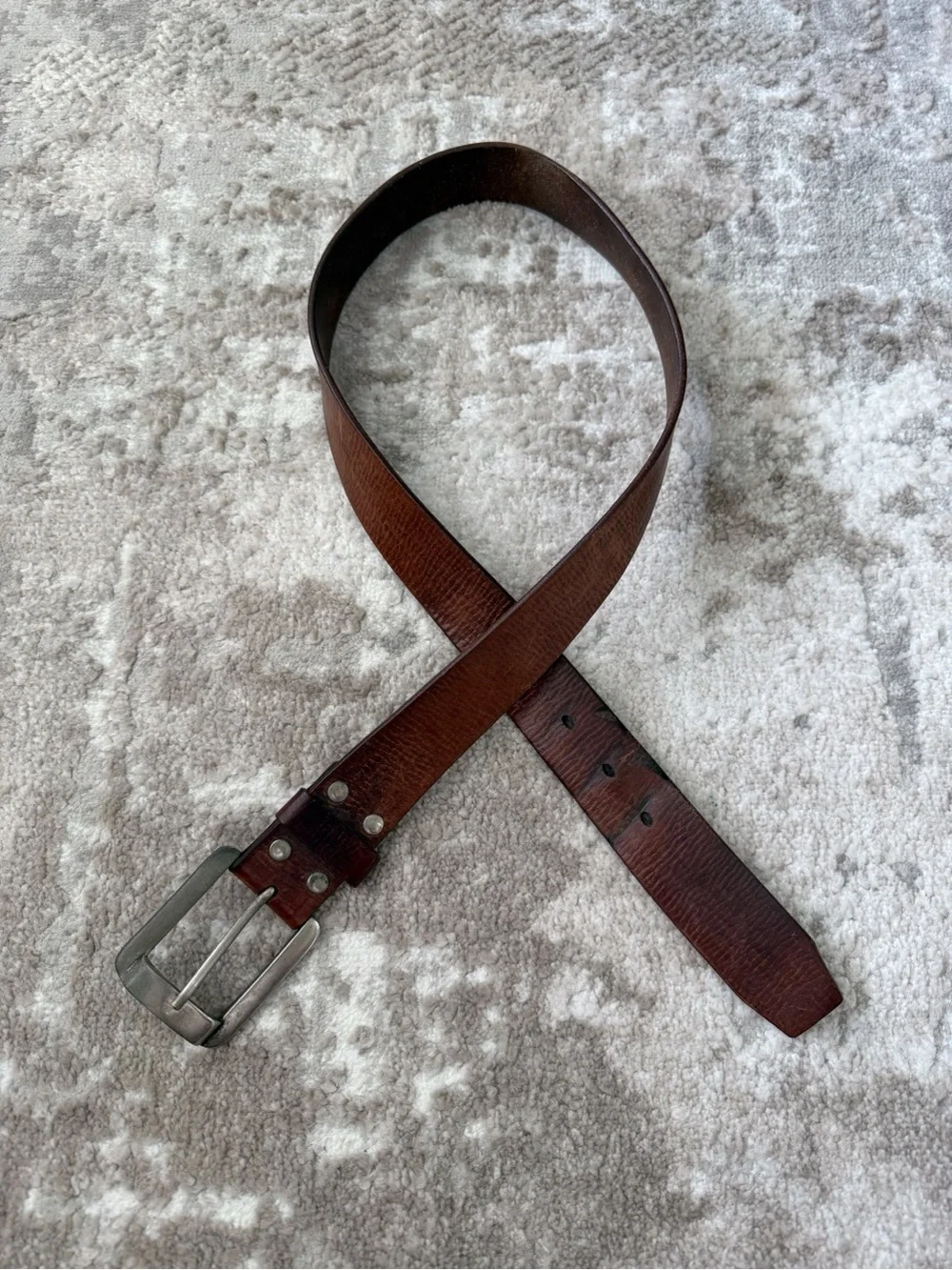Fossil Brown Leather Belt